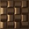 Ekena Millwork 19 5/8in. W x 19 5/8in. H Baile EnduraWall Decorative 3D Wall Panel Covers 2.67 Sq. Ft. WP20X20BACAB - alternate 1
